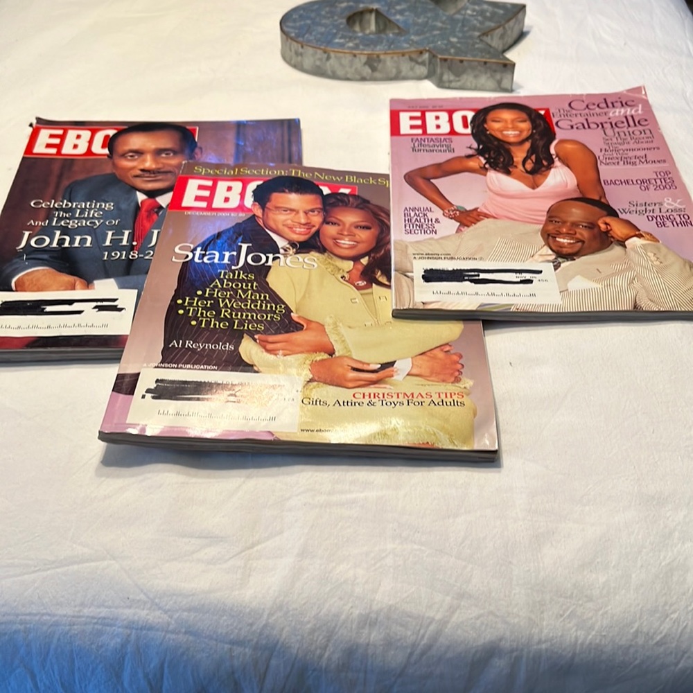 Vintage Ebony Magazine ( 3 )